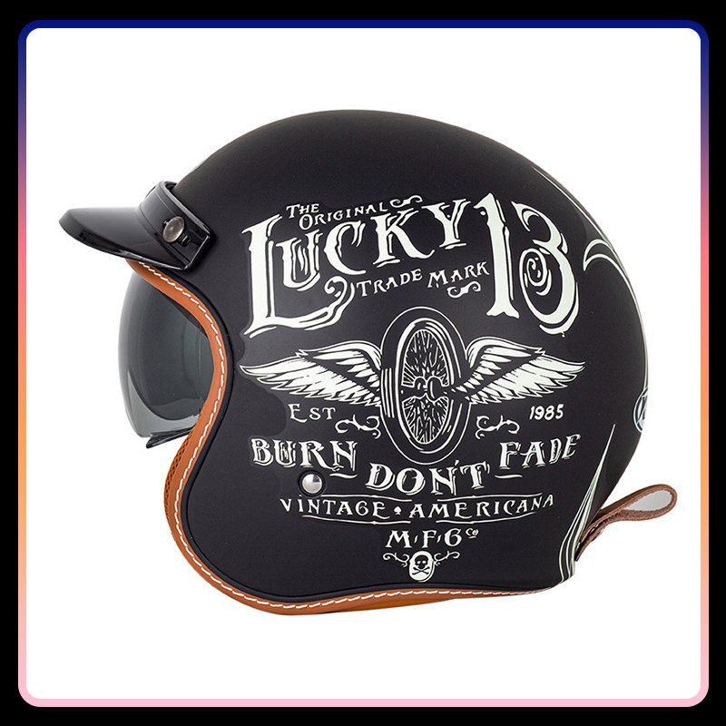 Motorcycle Gear Vintage - Four Seasons Open Face Motorcycle Helmets
