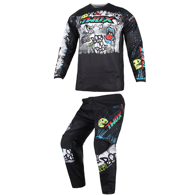 Motorcycle Gear For Kids - Motocross Jersey Pant Children's Clothing Big