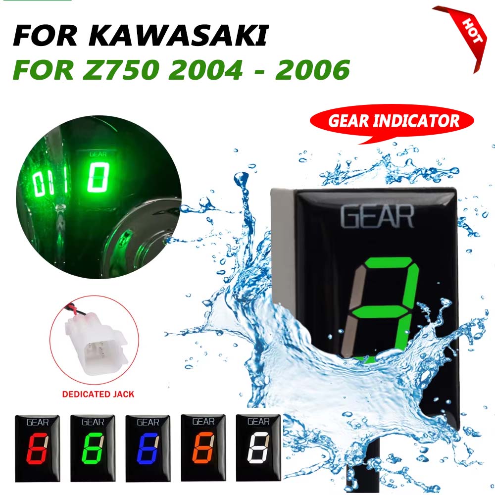 Gear Indicator Display - 1-6 Gear Indicator For Kawasaki Z750