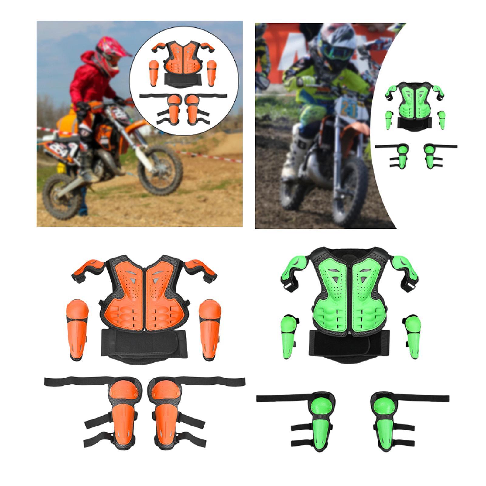 Motorcycle Gear For Kids - Kids Motorcycle Motocross Gear Set Armour