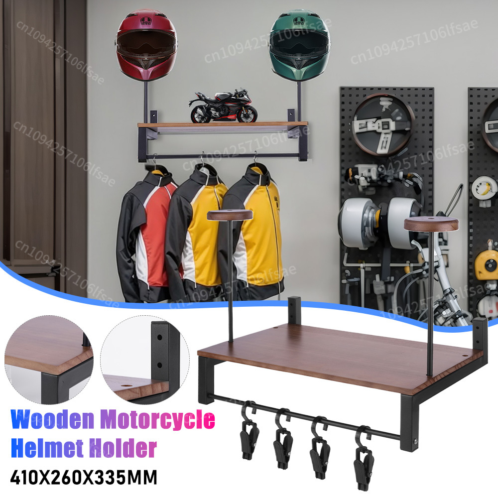 Wooden Display Rack For Motorc - đánh giá và giá Motorcycle Gear Display Rack