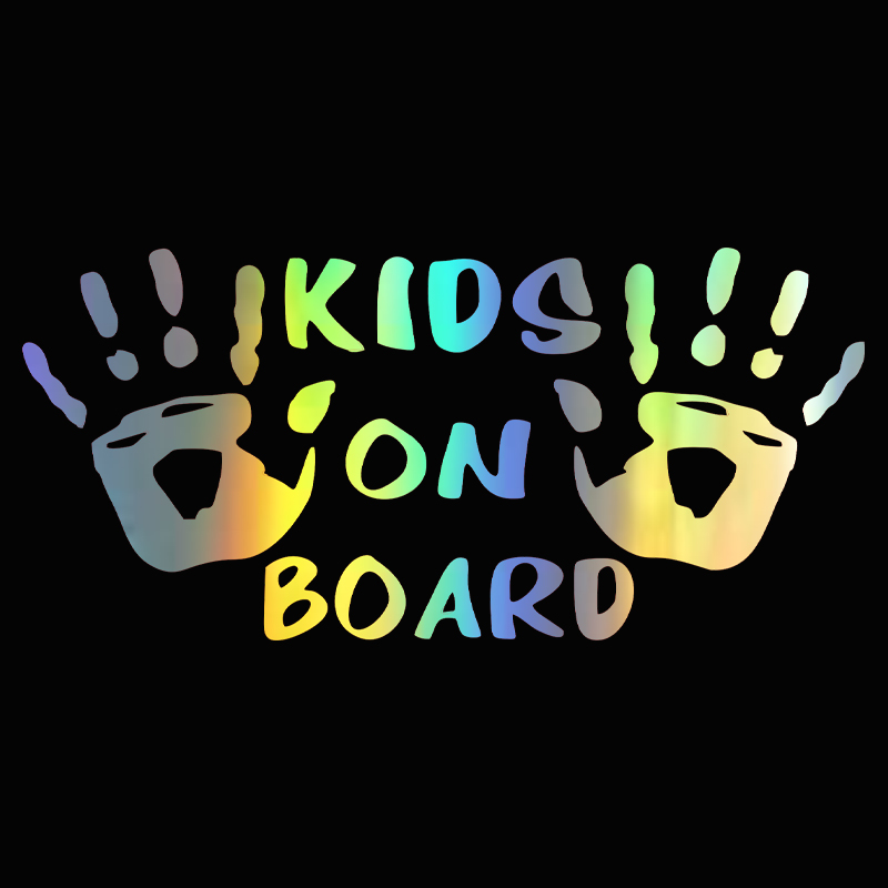 3D Car Sticker KIDS ON BOARD C - đánh giá và giá Motorcycle Gear For Kids