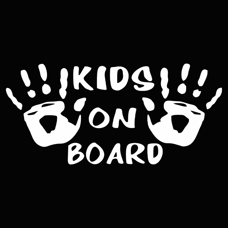 3D Car Sticker KIDS ON BOARD C - đánh giá và giá Motorcycle Gear For Kids