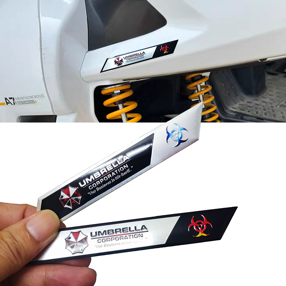 Umbrella 3D Metal Car Stickers - đánh giá và giá Motorcycle Gear Equipment