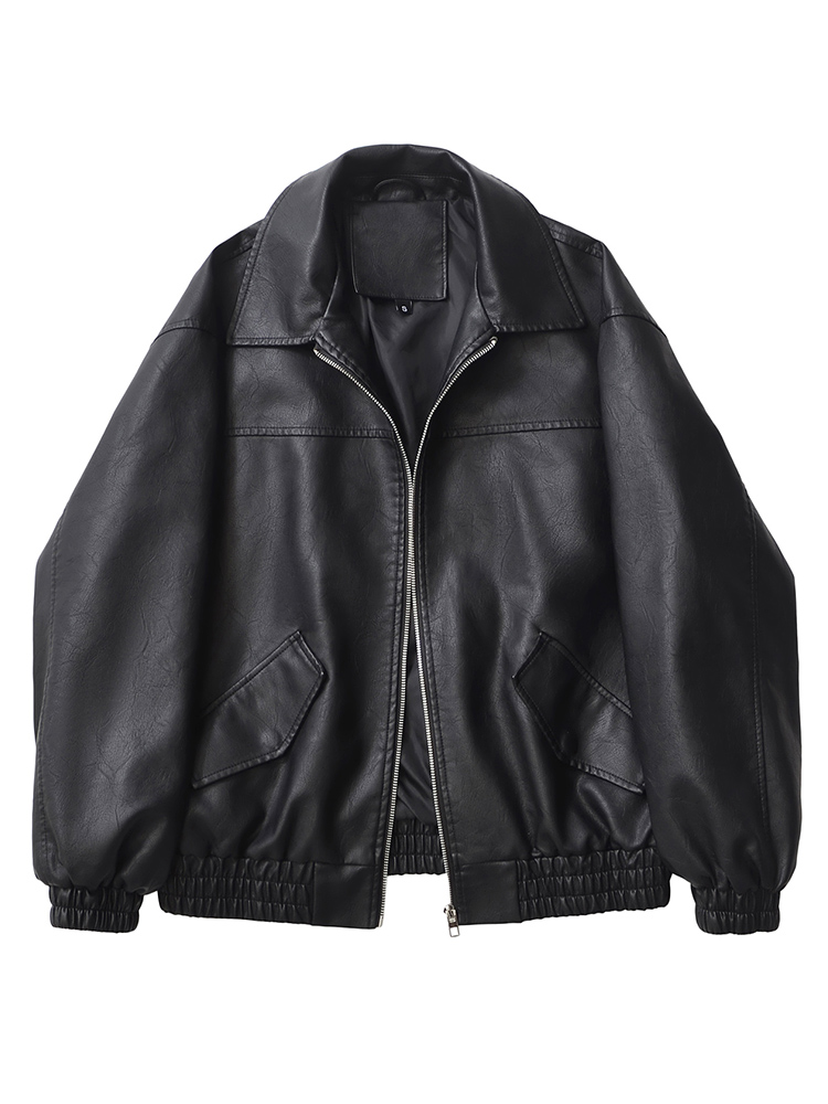 Ailegogo Streetwear Women Retr - đánh giá và giá Riding Jacket Leather