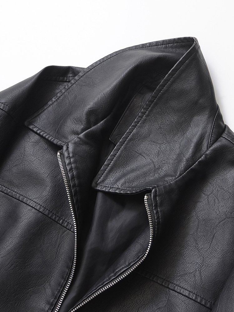 Ailegogo Streetwear Women Retr - đánh giá và giá Riding Jacket Leather