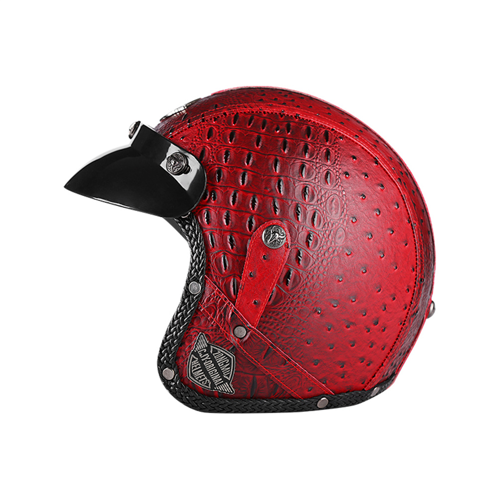 DOT 3/4 Open Face Motorcycle R - đánh giá và giá Motorcycle Gear Vintage