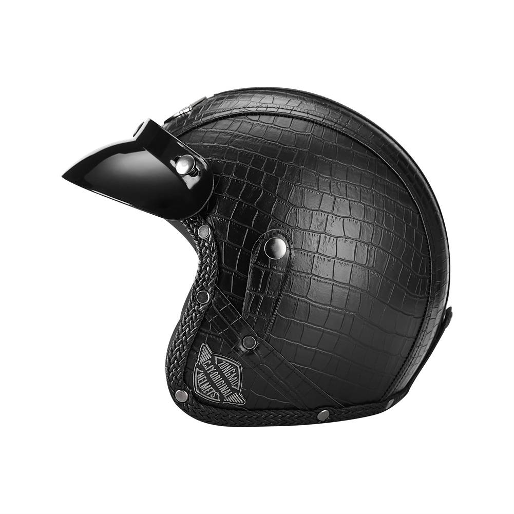 DOT 3/4 Open Face Motorcycle R - đánh giá và giá Motorcycle Gear Vintage