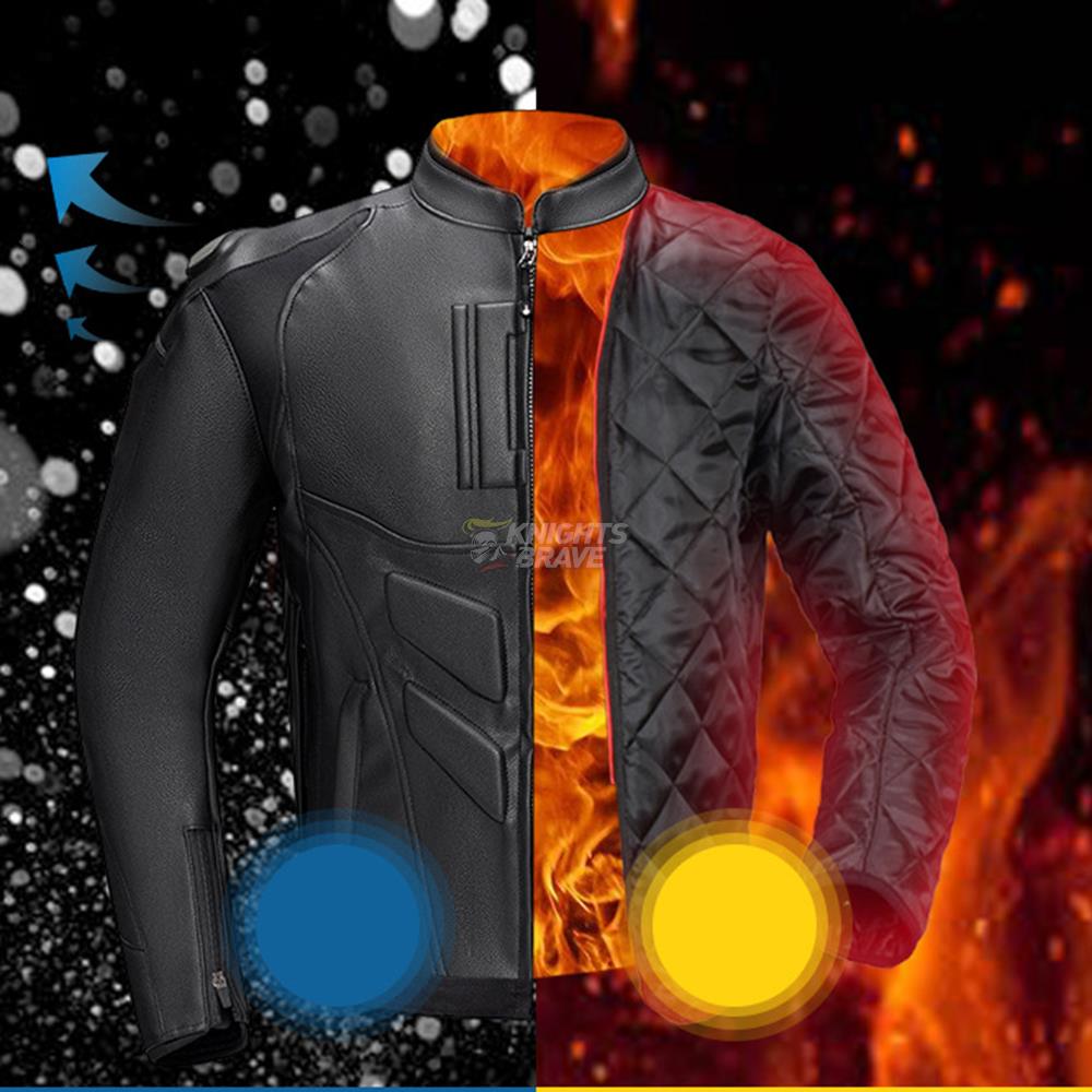 GHOST RACING Winter Motorcycle - đánh giá và giá Riding Jacket Leather