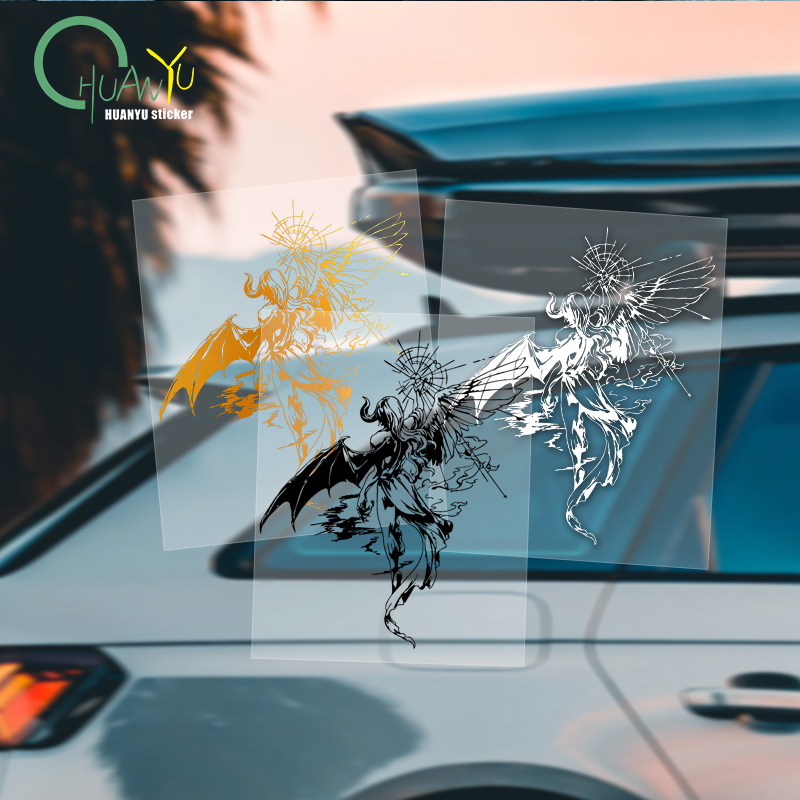 Demon Bat Wing Car Sticker, Da - đánh giá và giá Motorcycle Gear Equipment