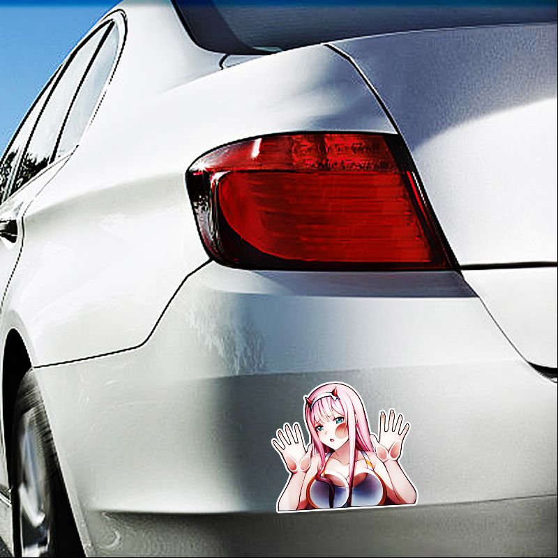 Zero Two Windows Car Stickers  - đánh giá và giá Motorcycle Gear Equipment