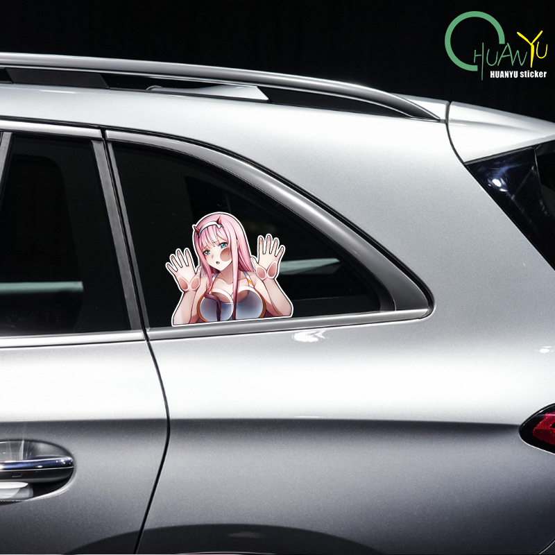 Zero Two Windows Car Stickers  - đánh giá và giá Motorcycle Gear Equipment