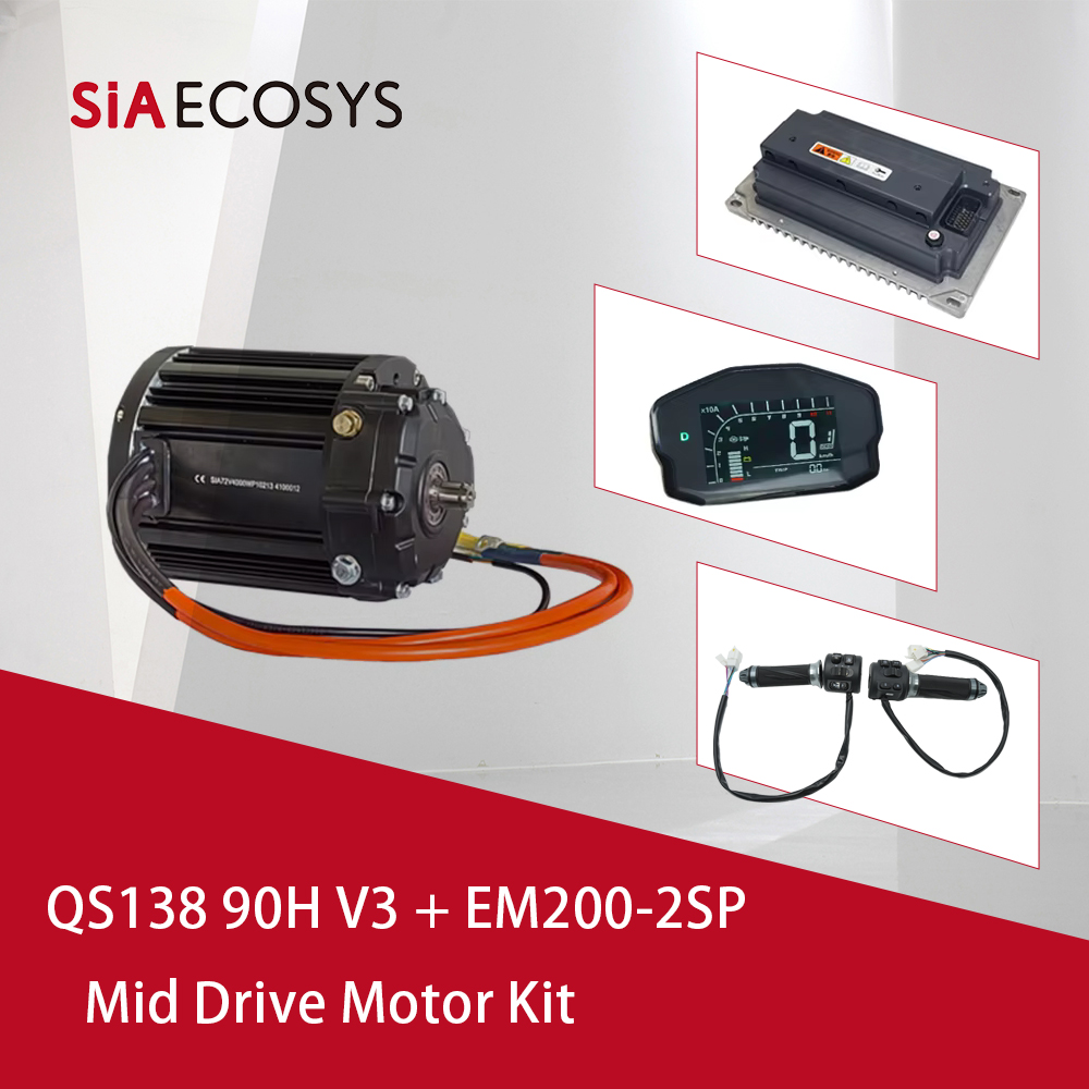 QSMOTOR QS138 90H V3 with 1:2. - đánh giá và giá Motorcycle Gear Ratings