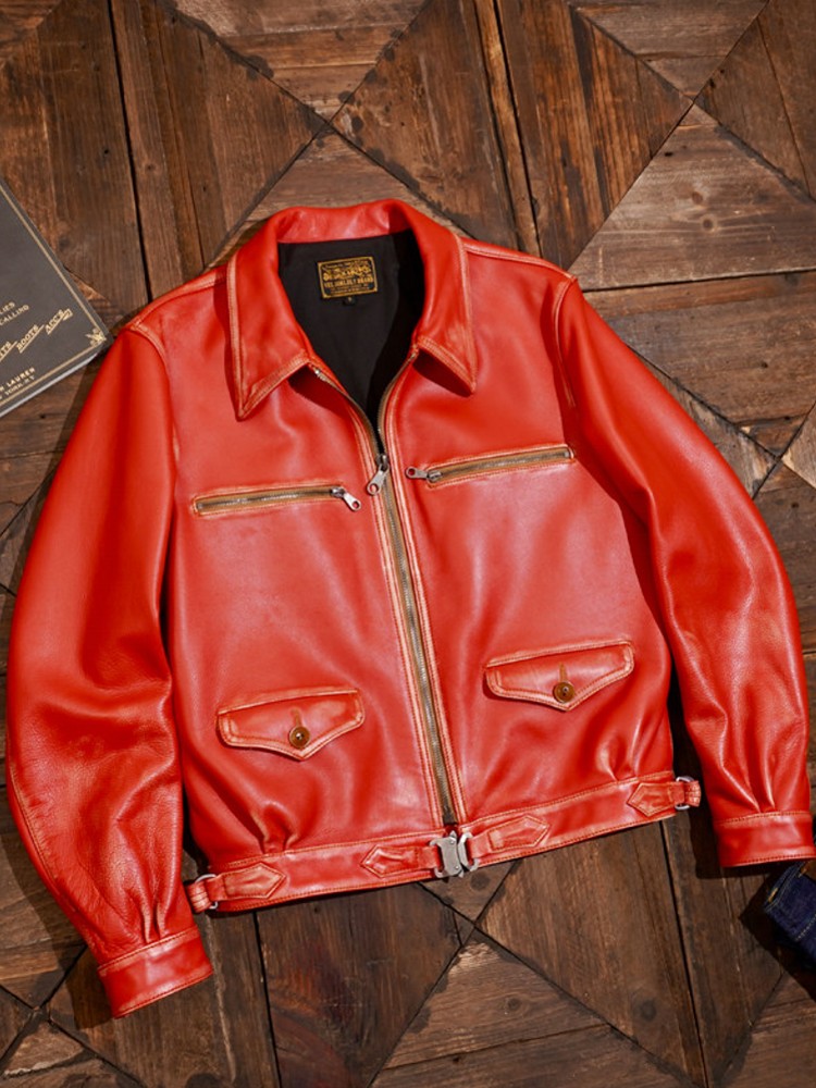 Mens Autumn Winter Cowhide Gen - đánh giá và giá Riding Jacket Leather