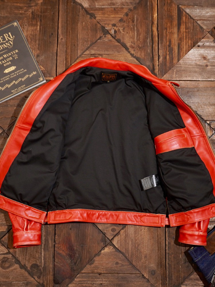 Mens Autumn Winter Cowhide Gen - đánh giá và giá Riding Jacket Leather