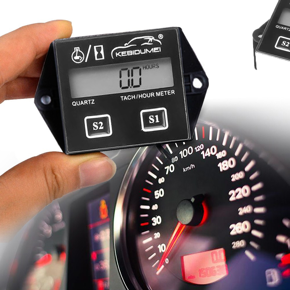 LCD Digital Tach Hour Meter Ta - đánh giá và giá Gear Indicator Display