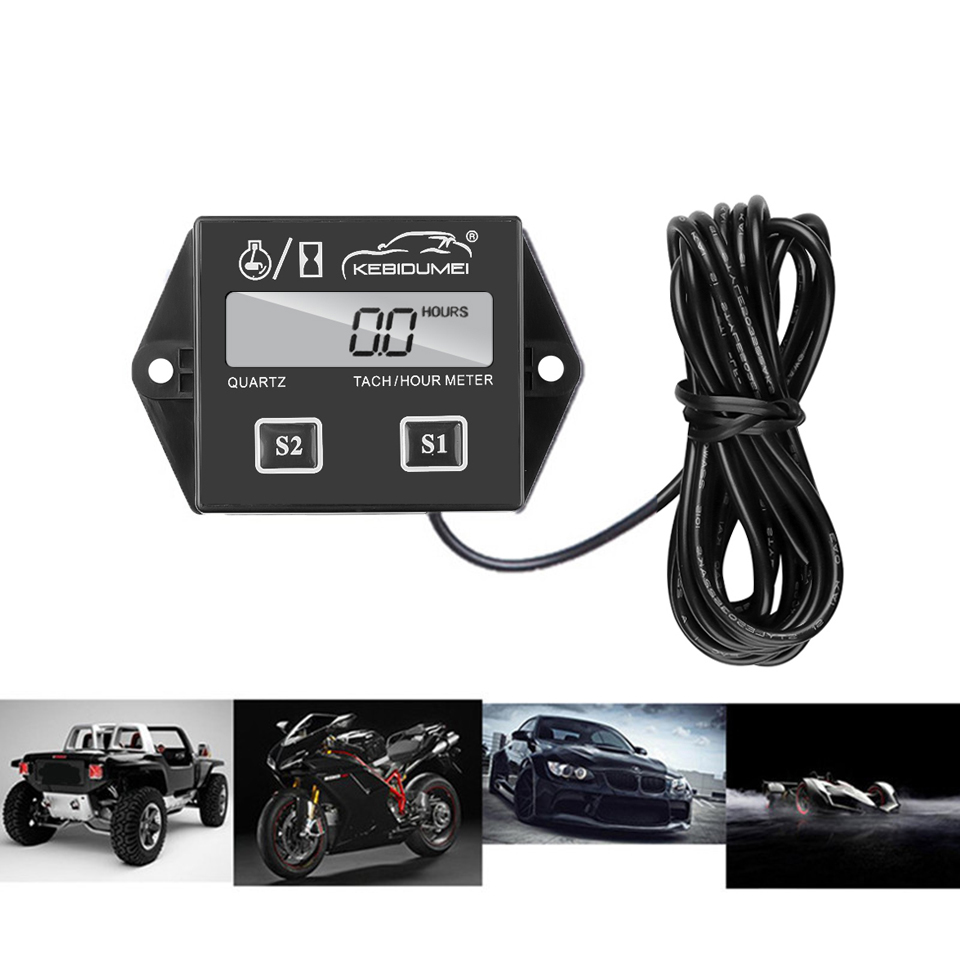 LCD Digital Tach Hour Meter Ta - đánh giá và giá Gear Indicator Display