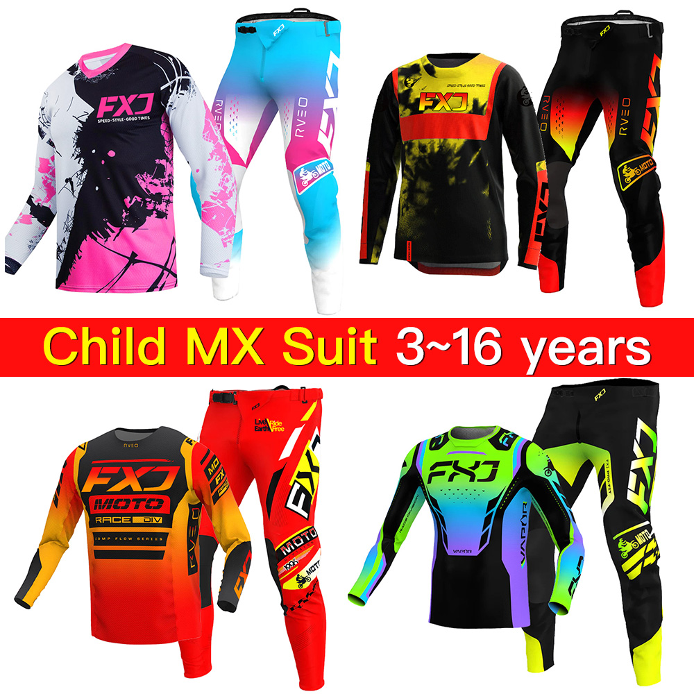 Motocross Gear Set for Kids 20 - đánh giá và giá Motorcycle Gear For Kids