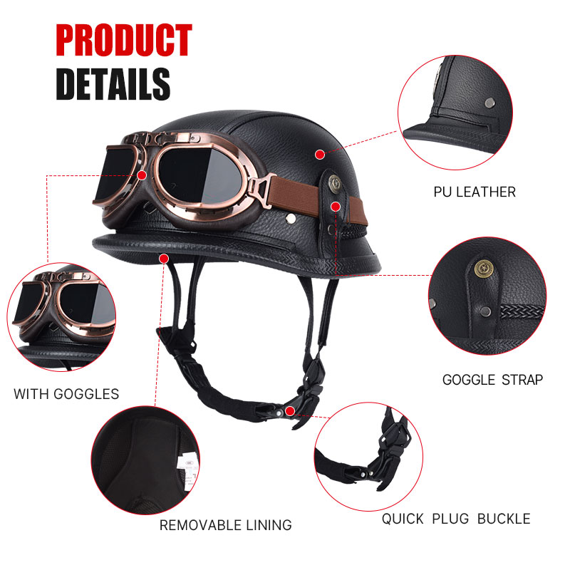 Motorbike Helmets Casco Moto H - đánh giá và giá Motorcycle Gear Vintage