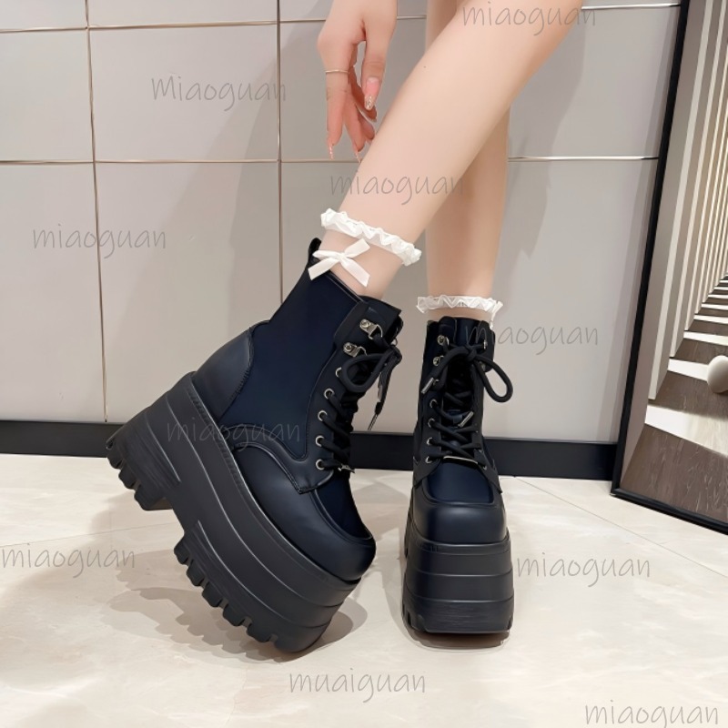 Super High Platform Ankle Boot - đánh giá và giá Motorcycle Gear Pants