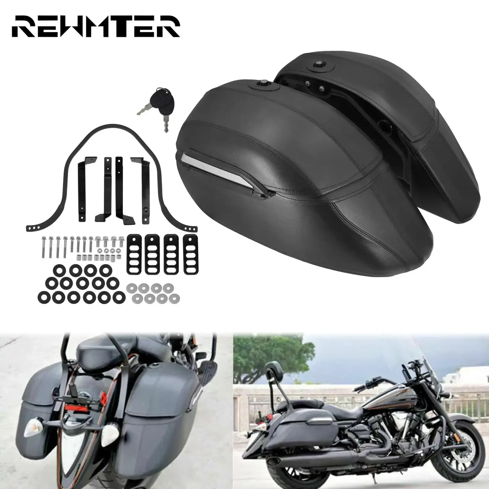 Xe Máy Cứng Túi Saddlebags Thâ - đánh giá và giá Motorcycle Gear Pants
