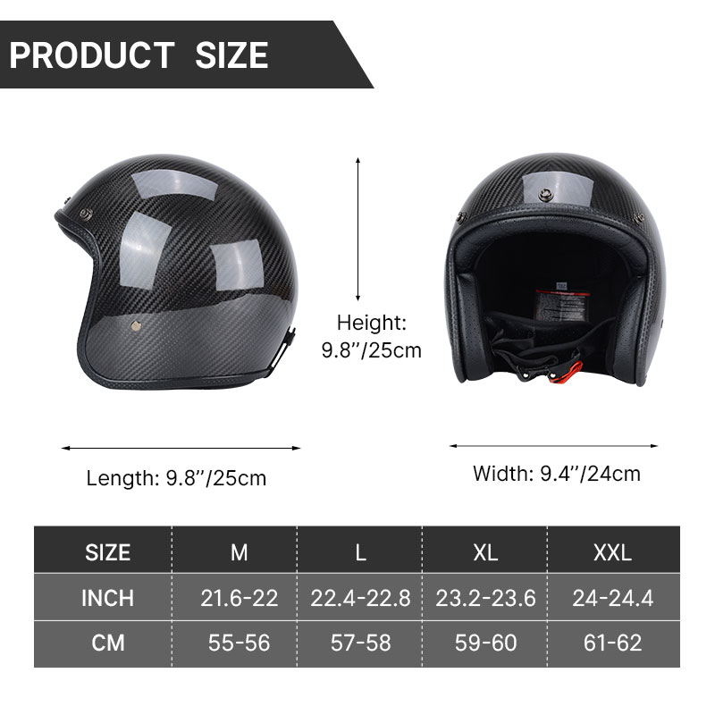 Super Lightweight Carbon Fiber - đánh giá và giá Motorcycle Gear Vintage