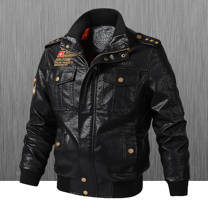 Slim Fit Biker Leather Jacket  - đánh giá và giá Riding Jacket Leather