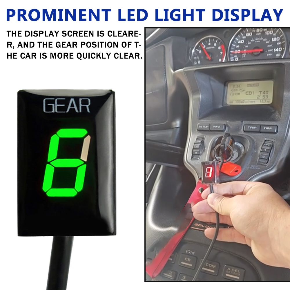 For Honda GL1800 GoldWing GL 1 - đánh giá và giá Gear Indicator Display