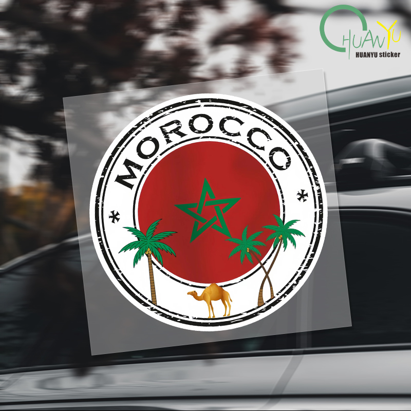 Creative Morocco Stickers Moro - đánh giá và giá Motorcycle Gear Equipment
