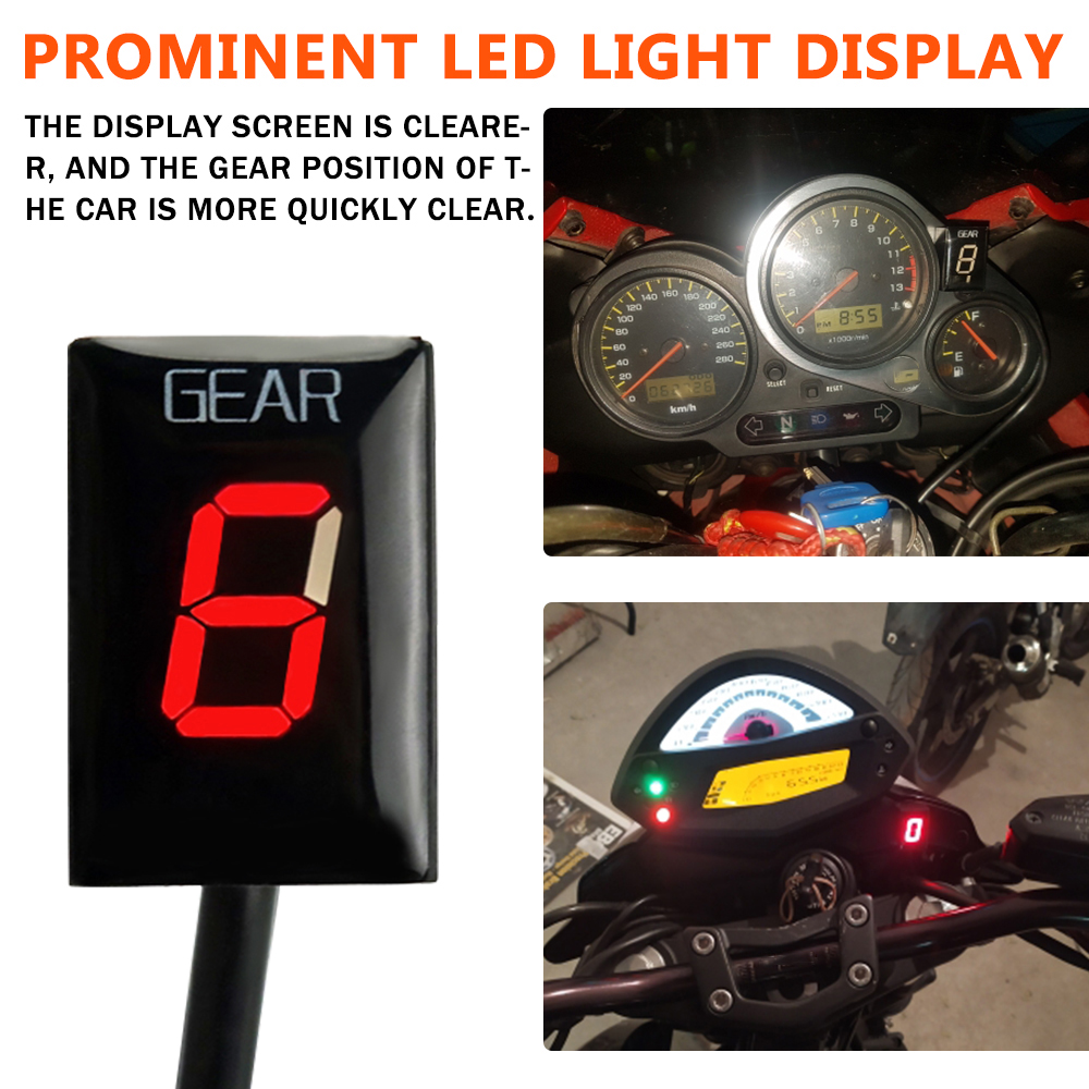 1-6 Gear Indicator For Kawasak - đánh giá và giá Gear Indicator Display
