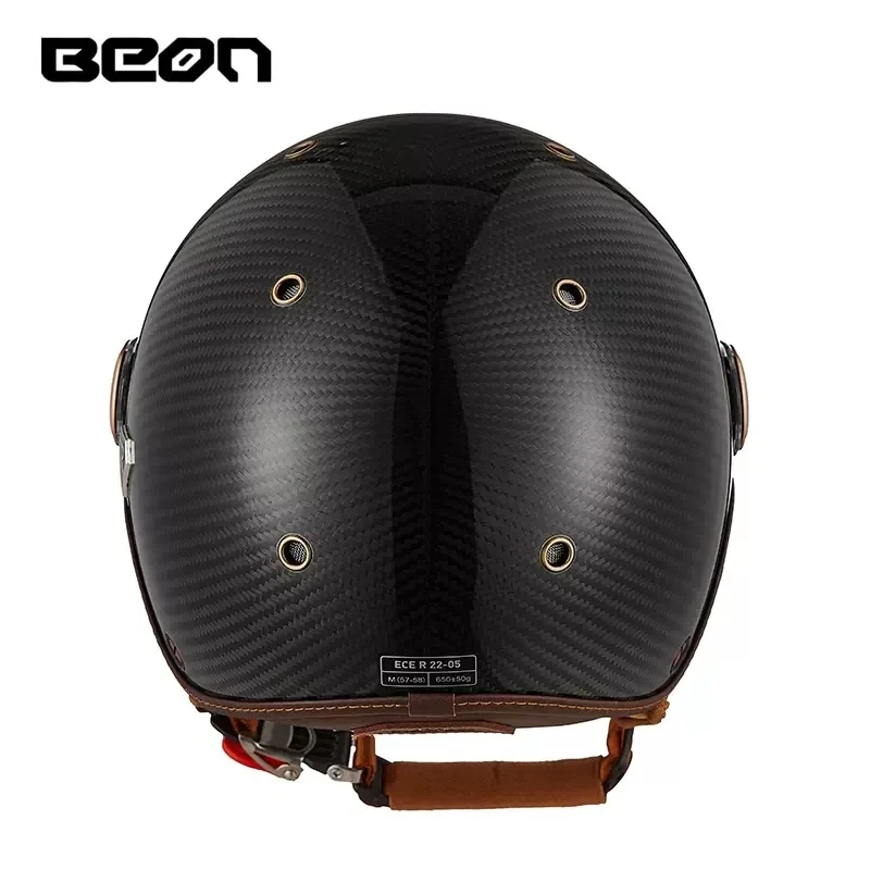 BEON BR13 Retro Open Face Half - đánh giá và giá Motorcycle Gear Vintage