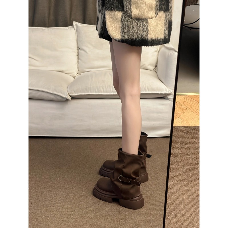 Women's Thick Bottom Boots Bri - đánh giá và giá Motorcycle Gear Pants