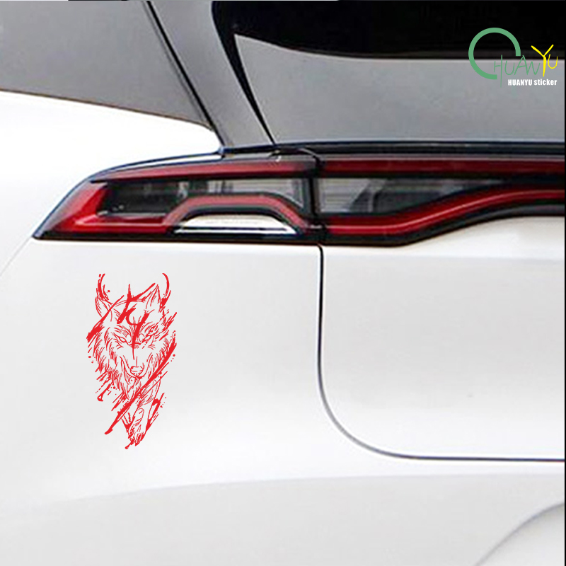 Dark magic wolf car decals car - đánh giá và giá Motorcycle Gear Equipment