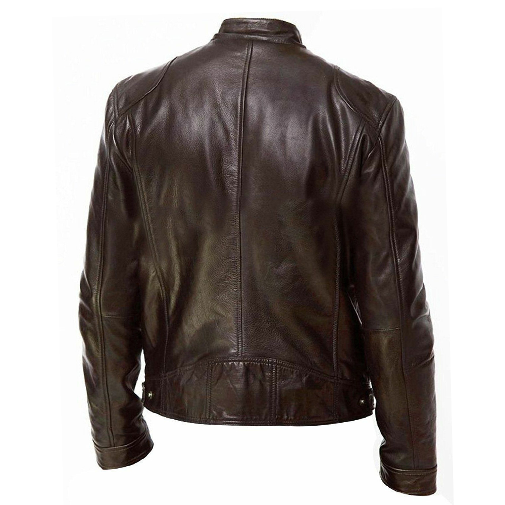 PU Leather Motorcycle Jacket M - đánh giá và giá Riding Jacket Leather