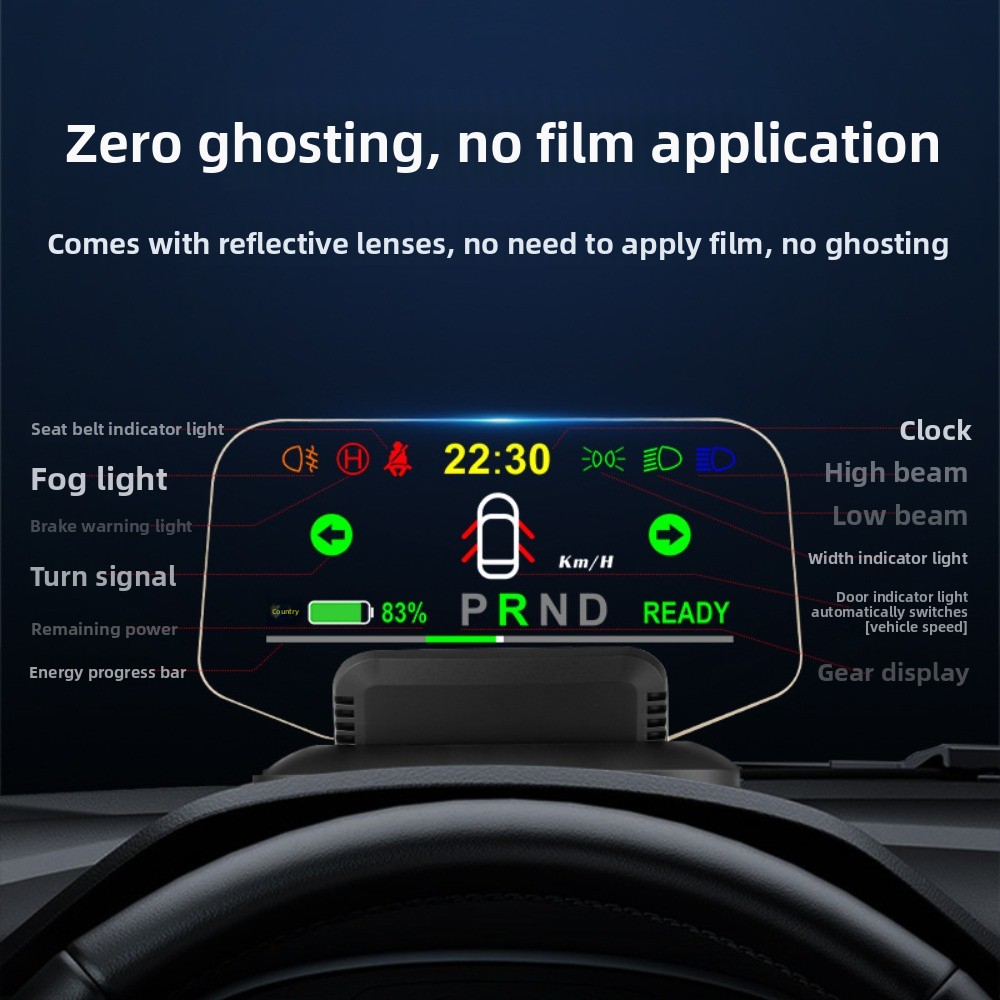 Car Head-up Display HUD Speedo - đánh giá và giá Gear Indicator Display